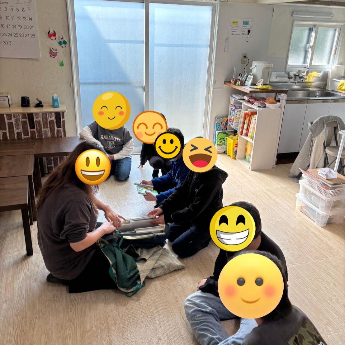 たくさん本を借りてきました📚✨これからみんなで読書タイムです
