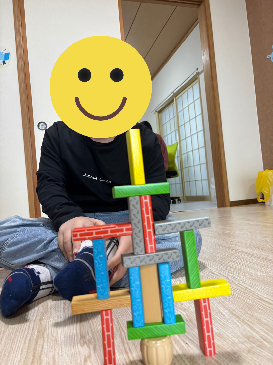 🌟 今日はみんなで楽しい積み木遊びをしましたよ🧱✨