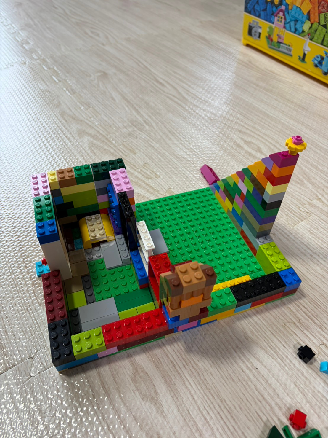 みんなで楽しくブロック遊びをしました✨！